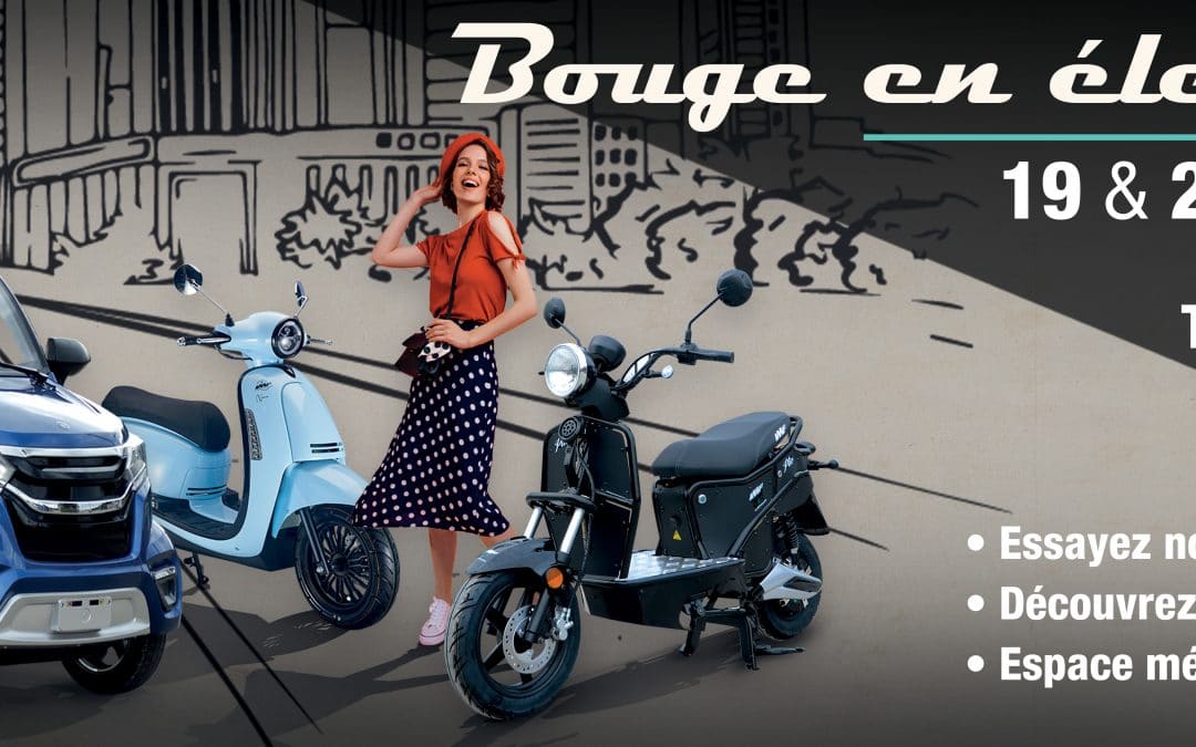 Bouge En Électrique, découverte et essai de scooter électriques