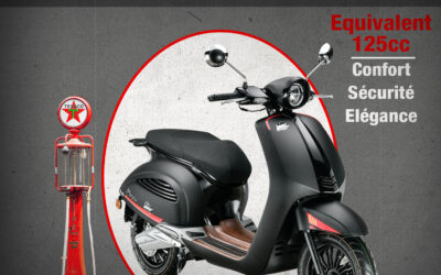 Nouveauté 2024 ! Le Magic, un scooter électrique125cc